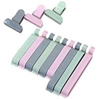 Guangcailun Pinzas 12pcs Alimentos de Sellado de plástico Snacks sellador del Bolso del Color múltiple Longitud Fresco…